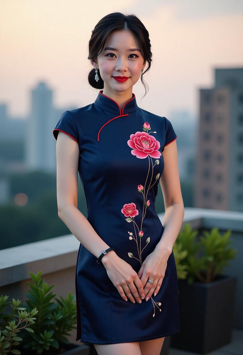 午夜敲更人夜景剧照