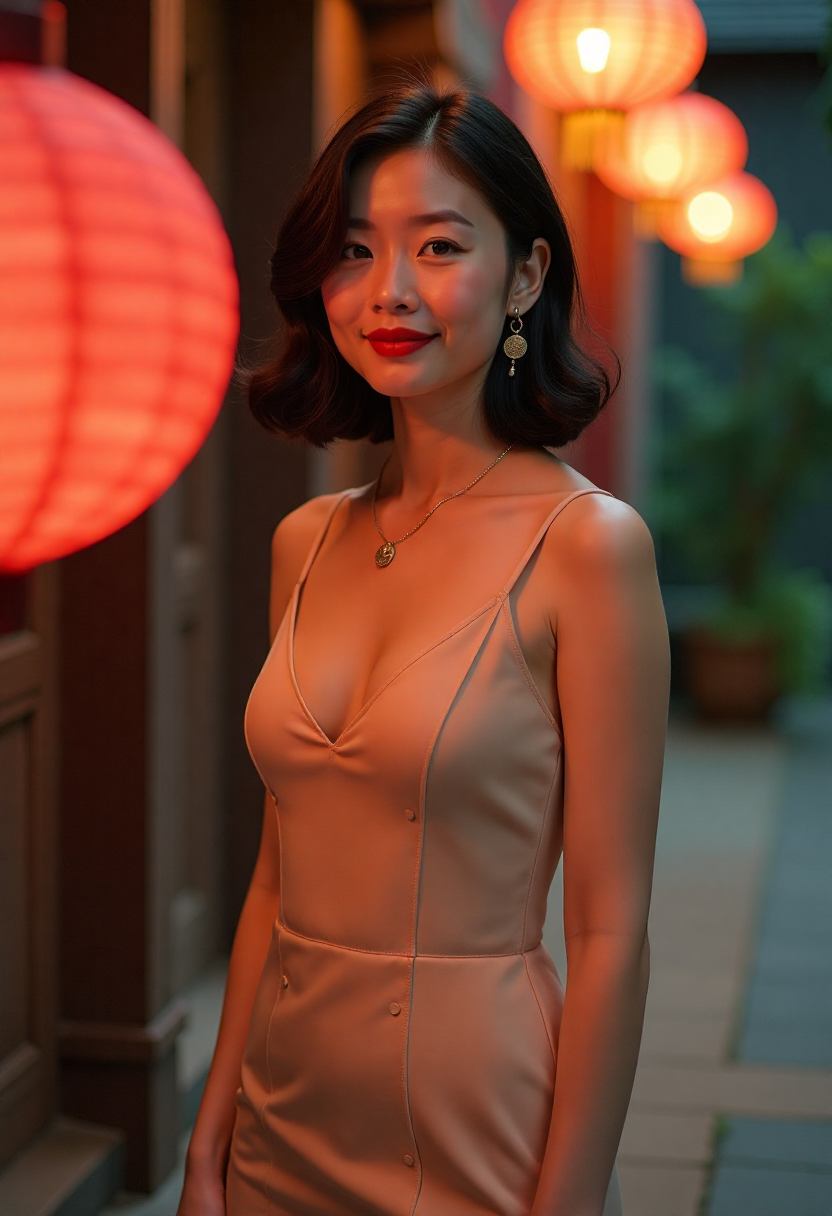 剧组街拍现场